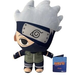 Large Naruto‎ Plush Toy KAKASHI 8 Inch  Tall New With Tags Official